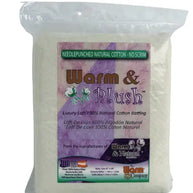 Warm & Plush Luxury Loft 100% Natural Cotton without Scrim