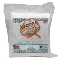 Warm & White Needled Cotton Batting