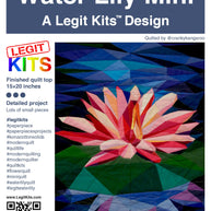 Water Lily Mini Quilt Kit