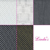 Whispers Metallic Fat Quarter Bundle - Set of 10