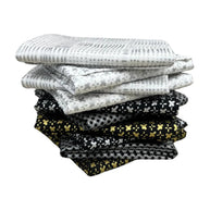 Whispers Metallic Fat Quarter Bundle - Set of 10