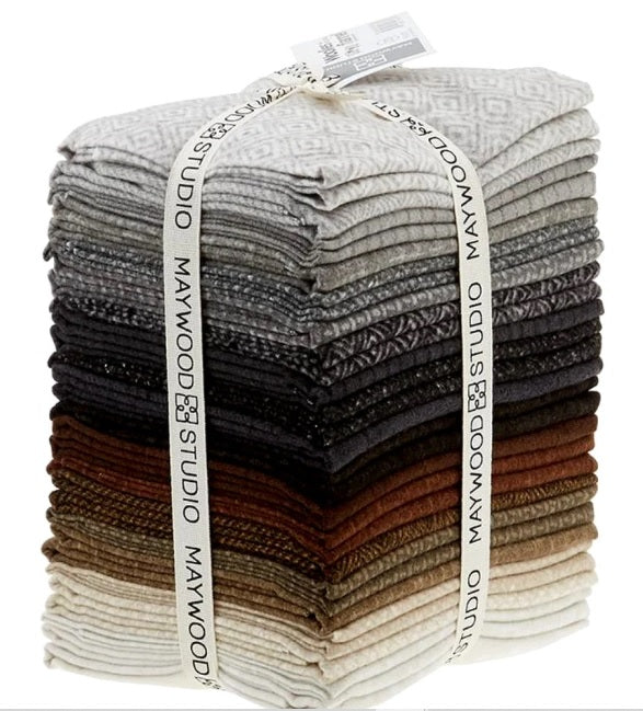 Fat Quarter Woolies Flannel Neutrals Vol. 2, 20pcs/bundle
