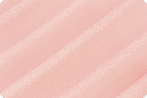 Baby Pink Cuddle 3 58/60" Solid Minky Fabric Per Yard