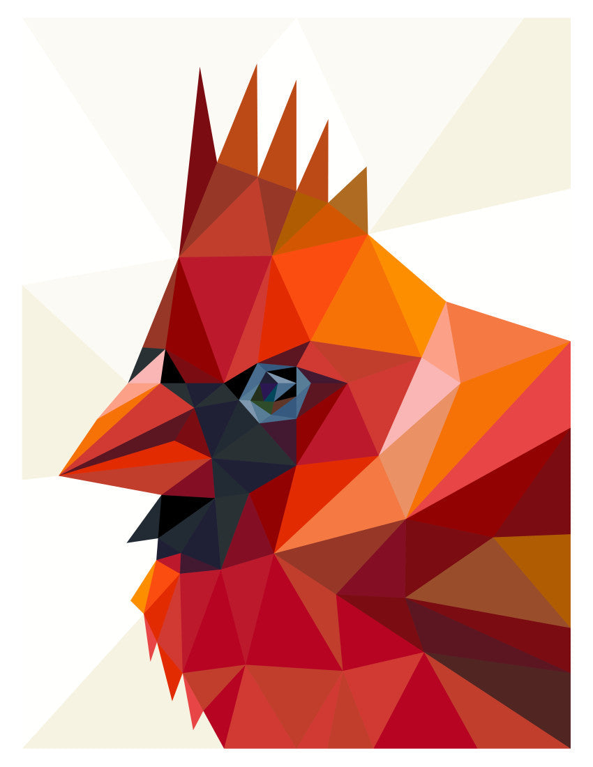 Cardinal Mini Quilt Kit (CONFETTI)