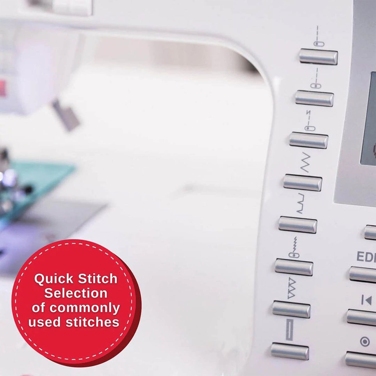 SINGER® Quantum Stylist™ 9960 Sewing Machine with Extension Table