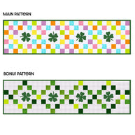 Shamrocks Table Runner Pattern
