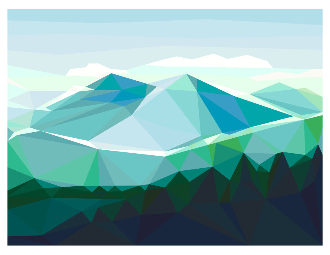 Hazy Hills East Pattern (CONFETTI)