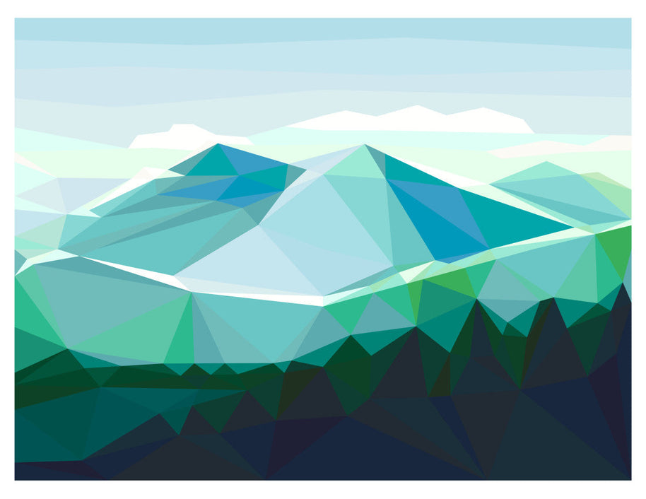 Hazy Hills East Pattern (CONFETTI)