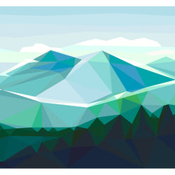 Hazy Hills East Pattern (CONFETTI)