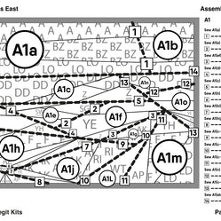 Hazy Hills East Quilt Kit (CONFETTI)