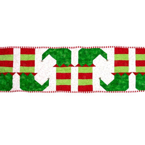 Elf Feet Christmas Table Runner Precut Quilt Kit