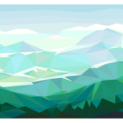Hazy Hills Central Pattern (CONFETTI)