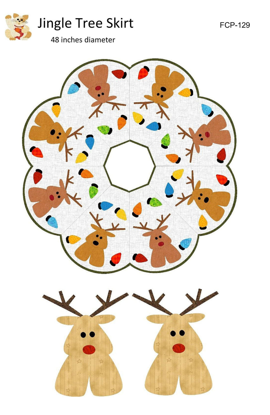 Jingle Tree Skirt Downloadable Pattern