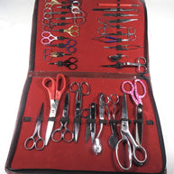 Master collection of sewing scissors and tools (30) from USA