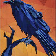 Edgar the Raven Pattern