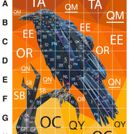 Edgar the Raven Pattern