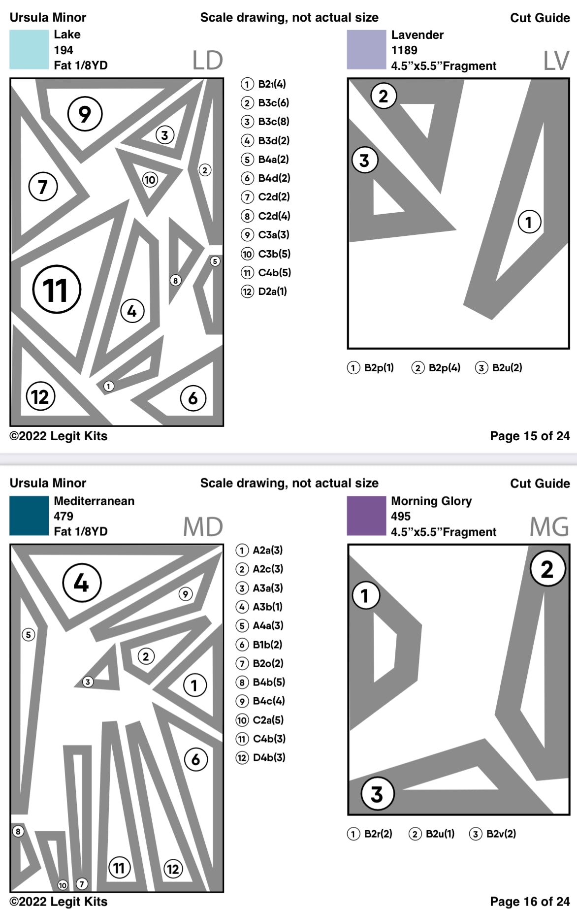 Ursula Minor Quilt Kit