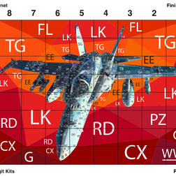 F-18 Hornet Pattern