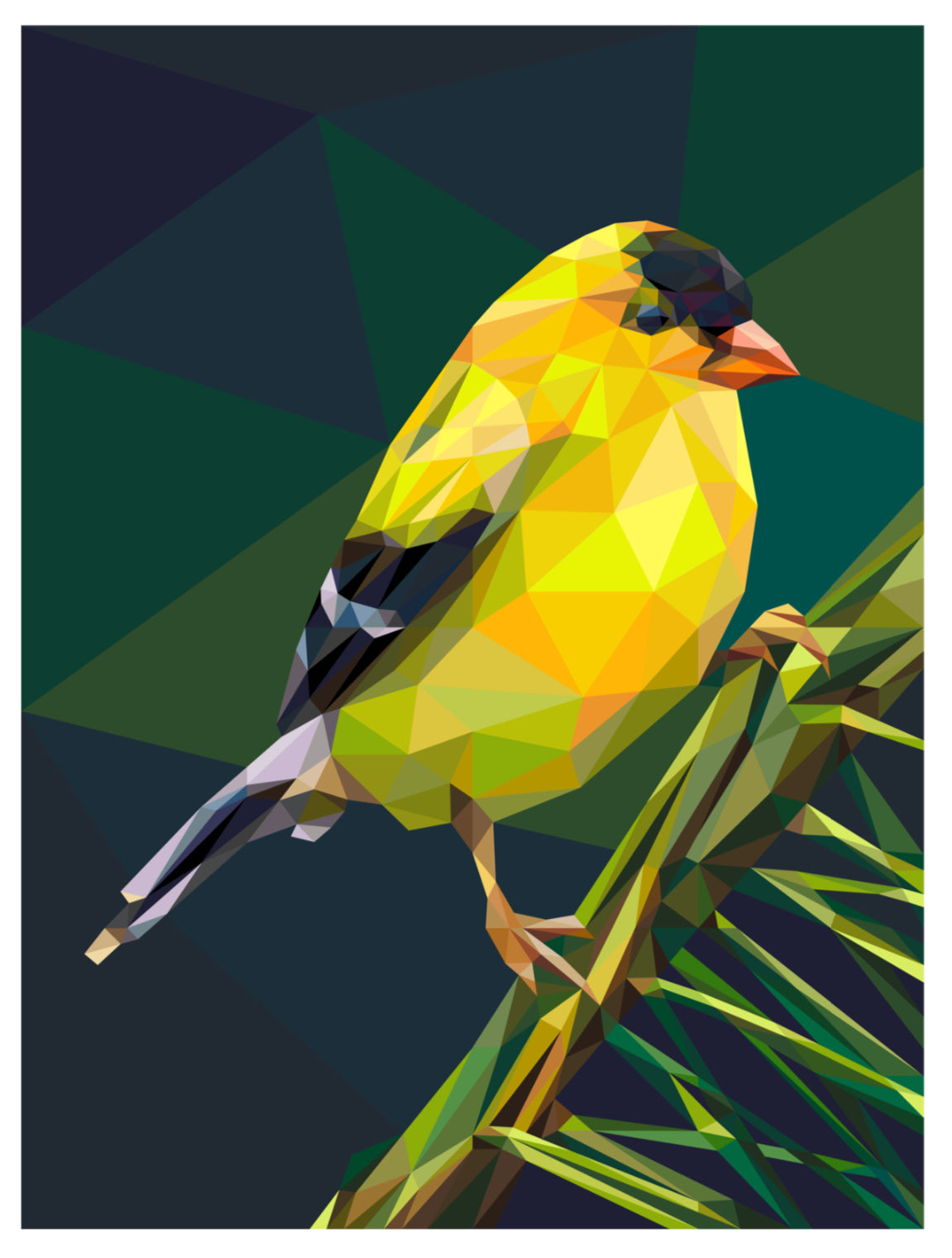 Chip the Goldfinch Quilt Kit