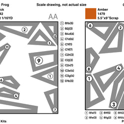 Tree Frog Quilt Kit