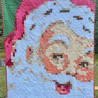Father Christmas by PixelQuilt Quilt Kit