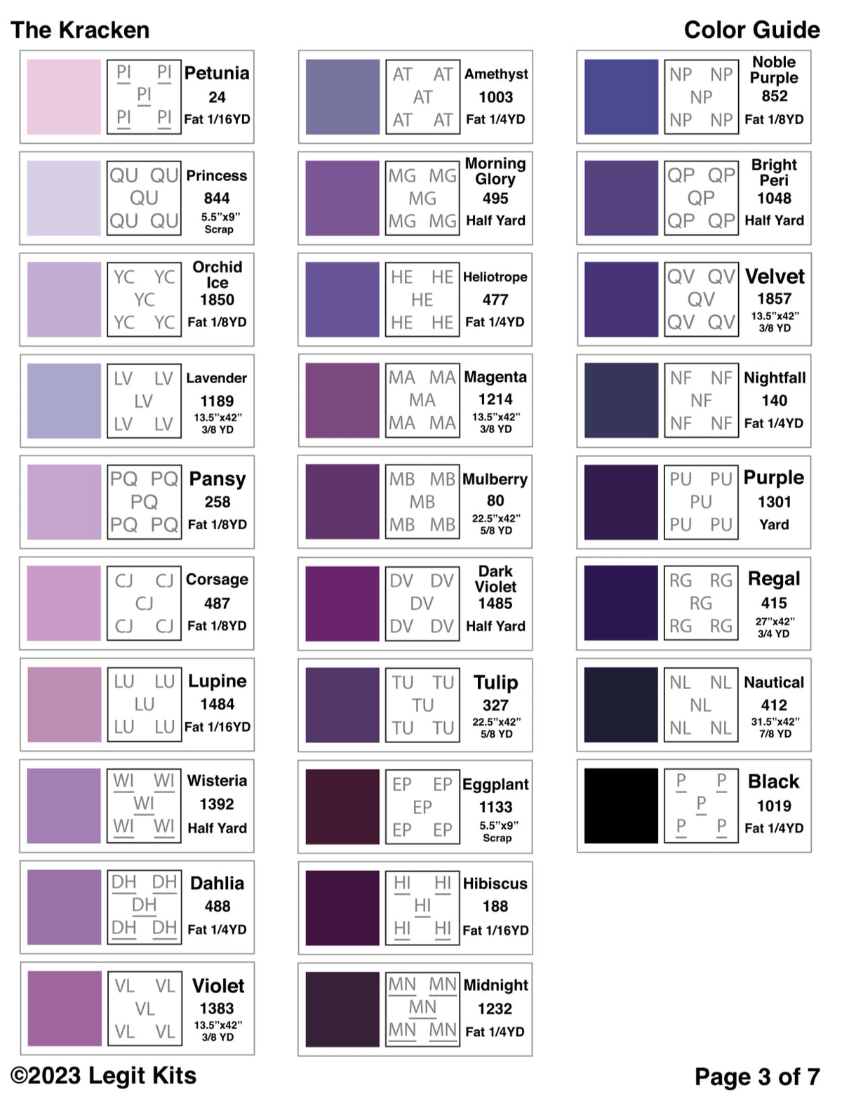 The Kracken Pattern