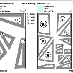 Ursula Major & Minor Quilt Kit