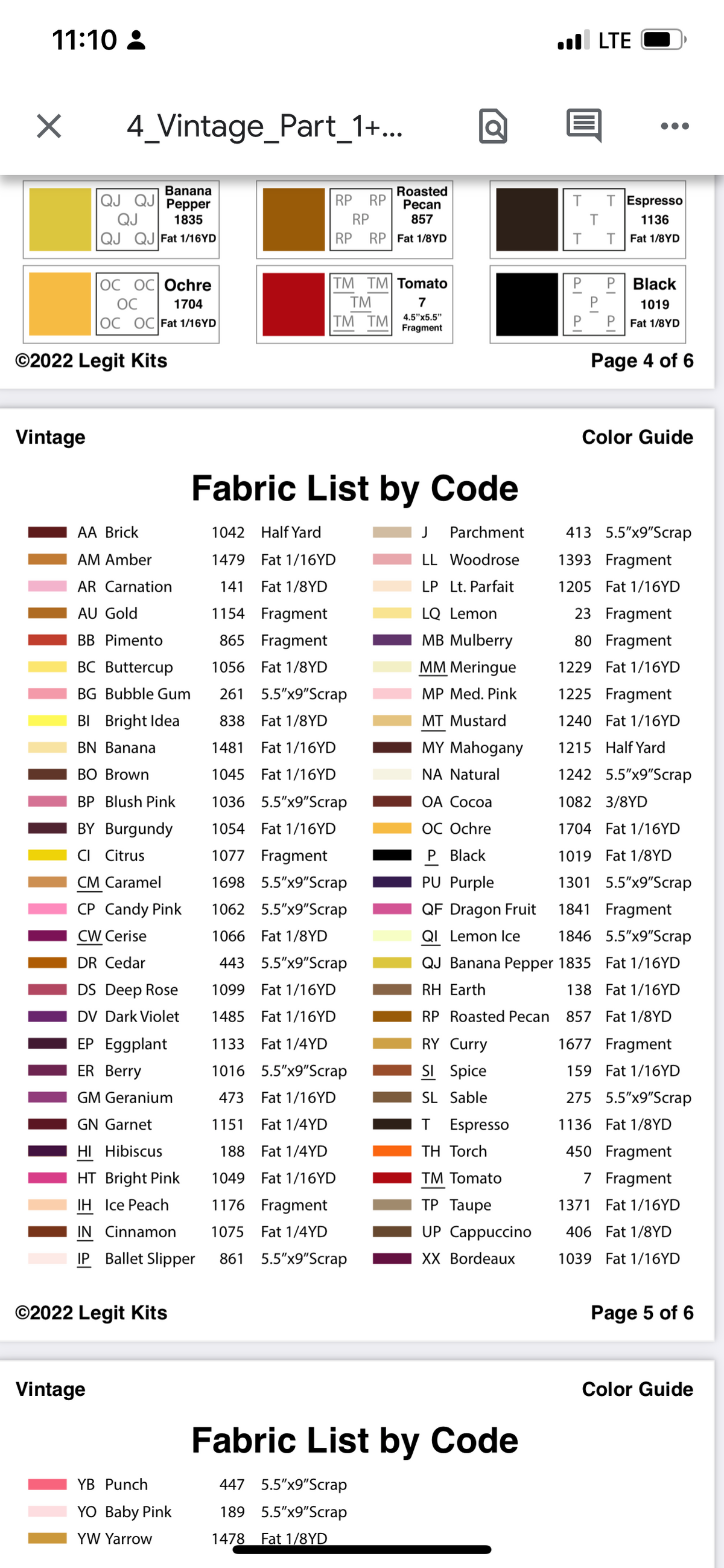 Vintage Pattern
