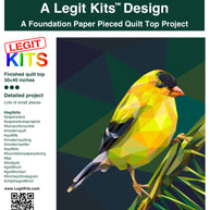 Chip the Goldfinch Quilt Kit