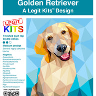 Everest the Retriever Quilt Kit