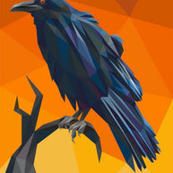 Edgar the Raven Pattern