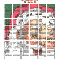 Father Christmas by PixelQuilt Quilt Kit