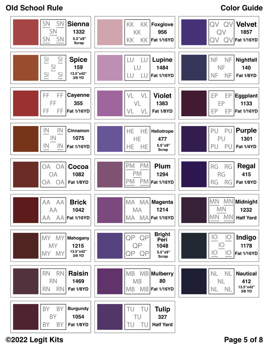 Old School Rule Pattern