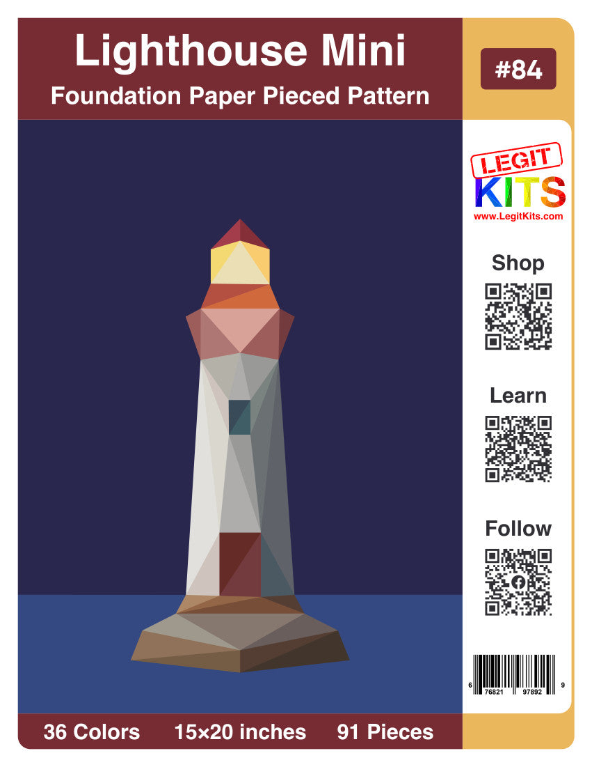 Lighthouse Mini Quilt Kit