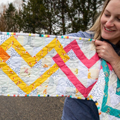 Linked Hearts Quilted Table Runner Pattern
