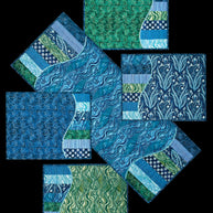 Making Waves Tablerunner & Placemats