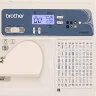 Brother XR9550 Computerized Sewing & Quilting Machine | 165 Built-In Stitches, Wide Table & LCD Display