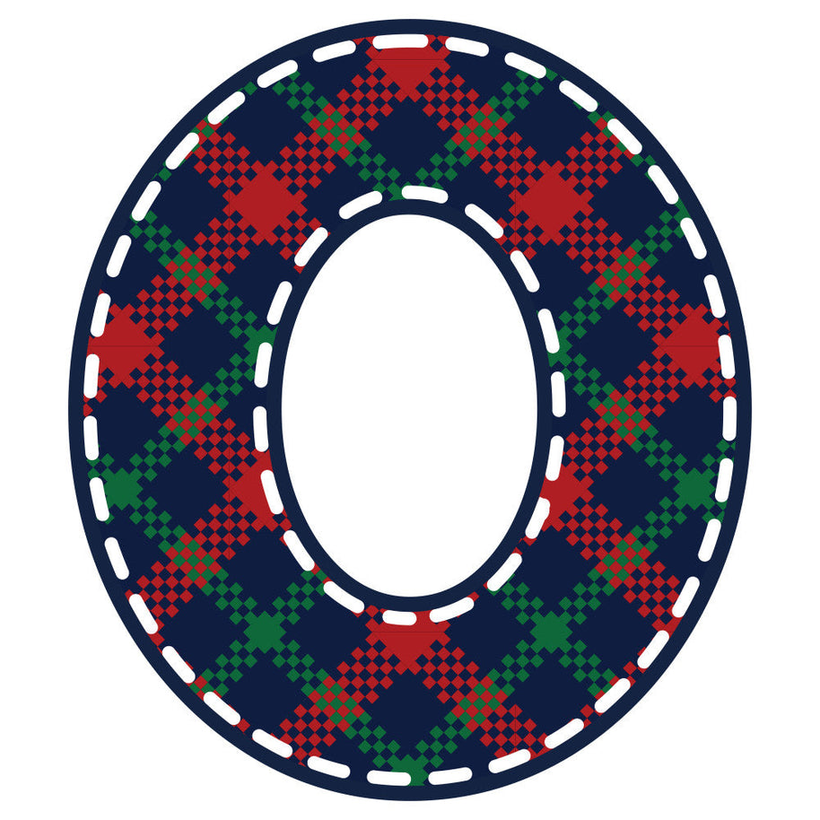 Christmas Alphabet Fabric Panel 27