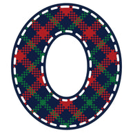Christmas Alphabet Fabric Panel 27