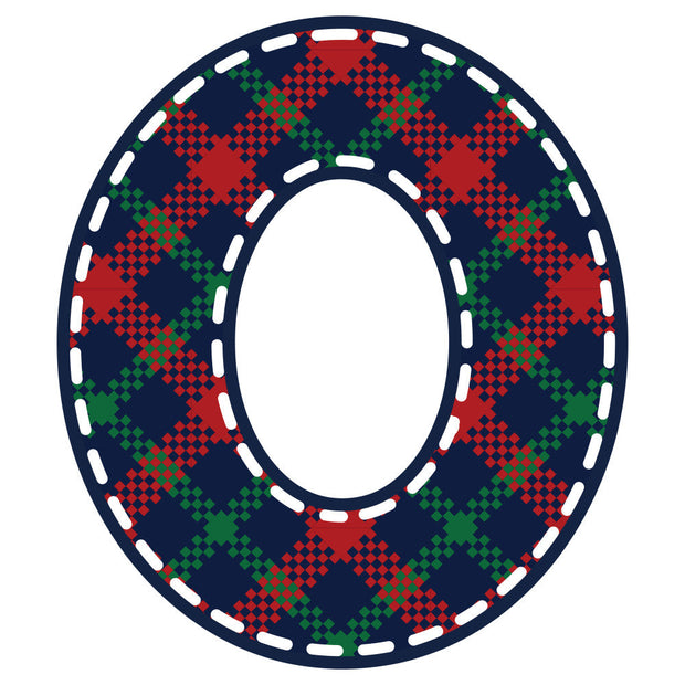 Christmas Alphabet Fabric Panel 27