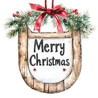 Cowboy Christmas Fabric Panel 31