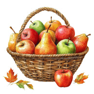 Watercolor Thanksgiving Fabric Panel 5