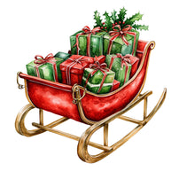 Rustic Christmas Fabric Panel 15