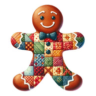 Patchwork Christmas Fabric Panel 19