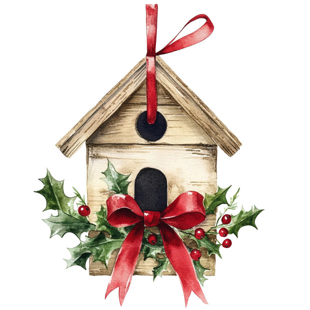 Rustic Christmas Fabric Panel 23