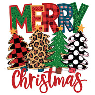 Christmas Banner Fabric Panel 1