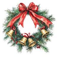 Rustic Christmas Fabric Panel 40