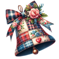 Patchwork Christmas Fabric Panel 10