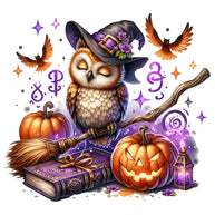 Halloween Wonder Animals Fabric Panel 116