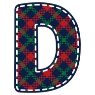 Christmas Alphabet Fabric Panel 16